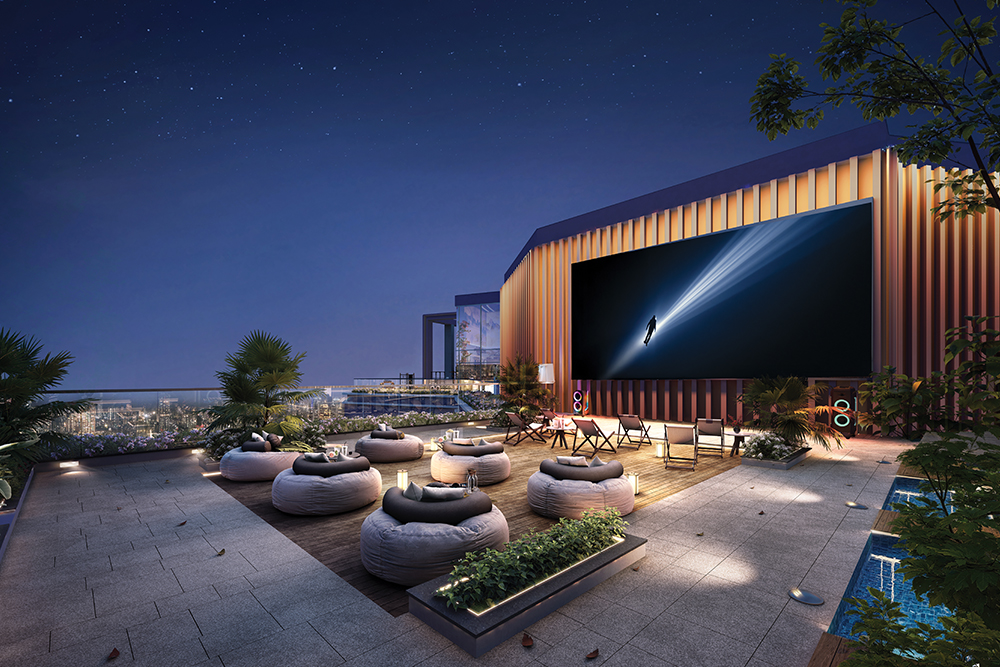 OPEN AIR MOVIE THEATRE